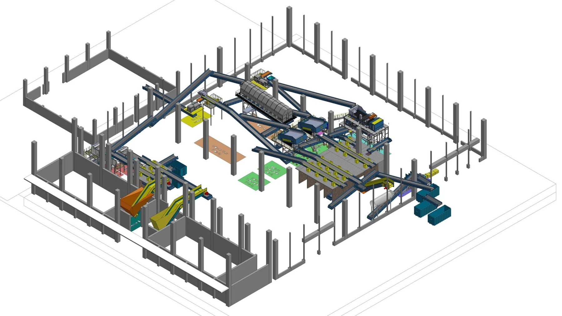 Configuración de una planta MSW DISAN